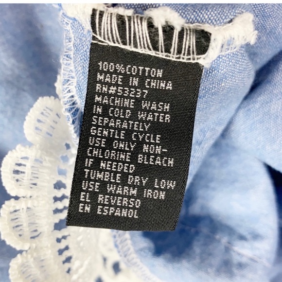 Unique Spectrum off-the-shoulder white top c11 - Picture 3 of 6